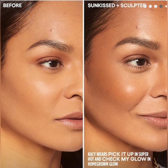 GXVE BY GWEN STEFANI PickItUp Cream Contour& Powder Bronzer Duo "SuperHot"NEW - Picture 3 of 9